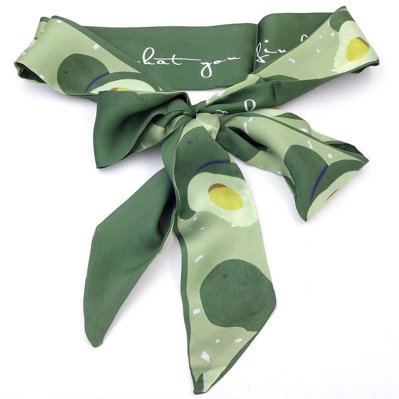 Cinto de fita com Jeans cinto feminino lenço de seda fina decoração saia calças de verão tecido All-Match