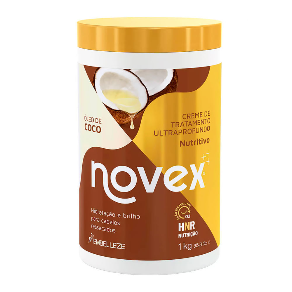 Máscara Capilar De Tratamento Capilar Novex Óleo De Coco 1kg