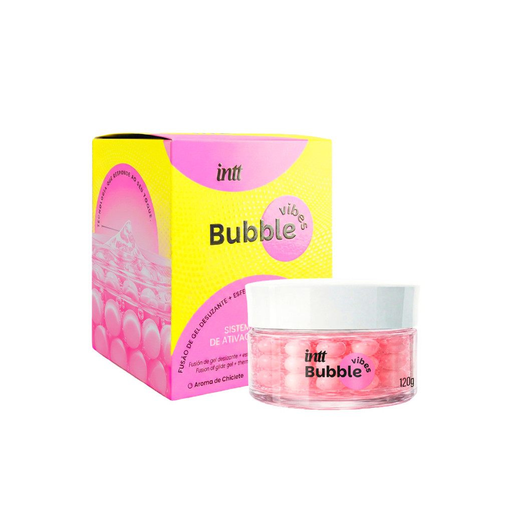 Gel Deslizante Térmico e Vibratório - 120g | Bubble Vibes