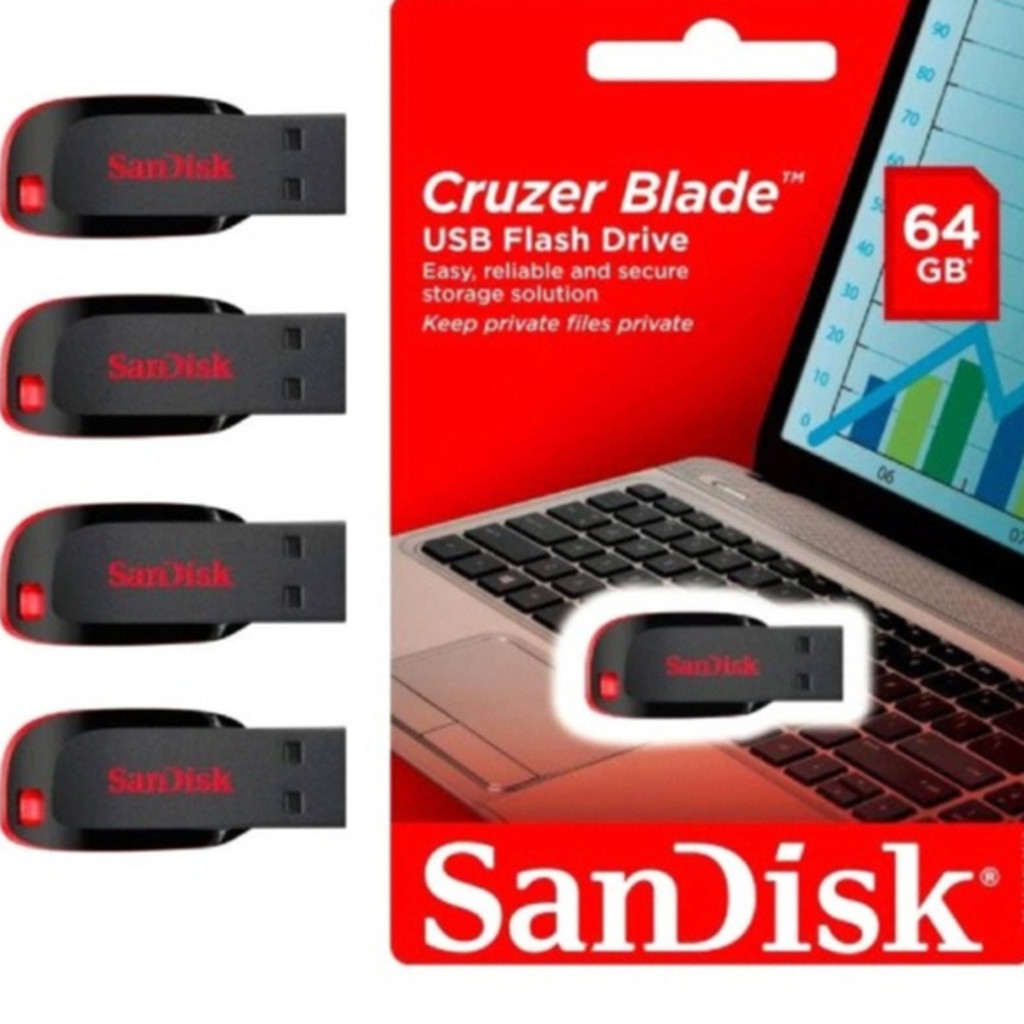 Pen Drives e OTGs USB 8GB 16GB 32GB 64GB 128GB Cruzer Lâmina 2.0 Flash Drive Memory Stick Pen Drive