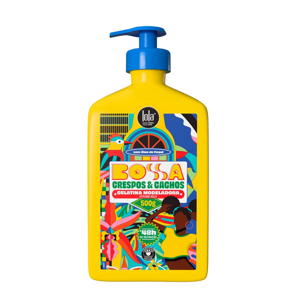 Gelatina Modeladora Lola Bossa Crespos & Cachos 500g