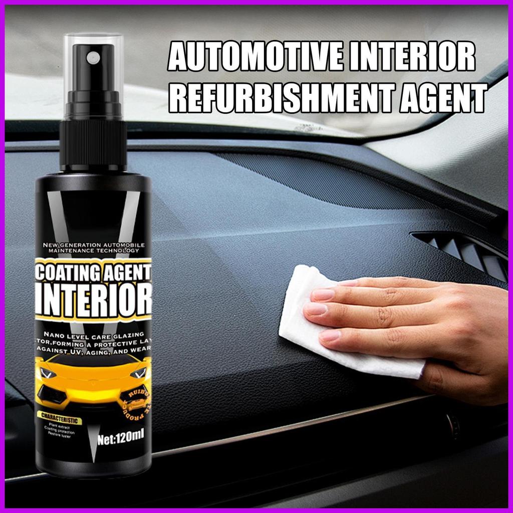 Restaurador De Guarnição De Borracha De Carro 120ml , Suprimentos De Limpeza Líquida Rápida Para Todos Os Fins , Limpado
