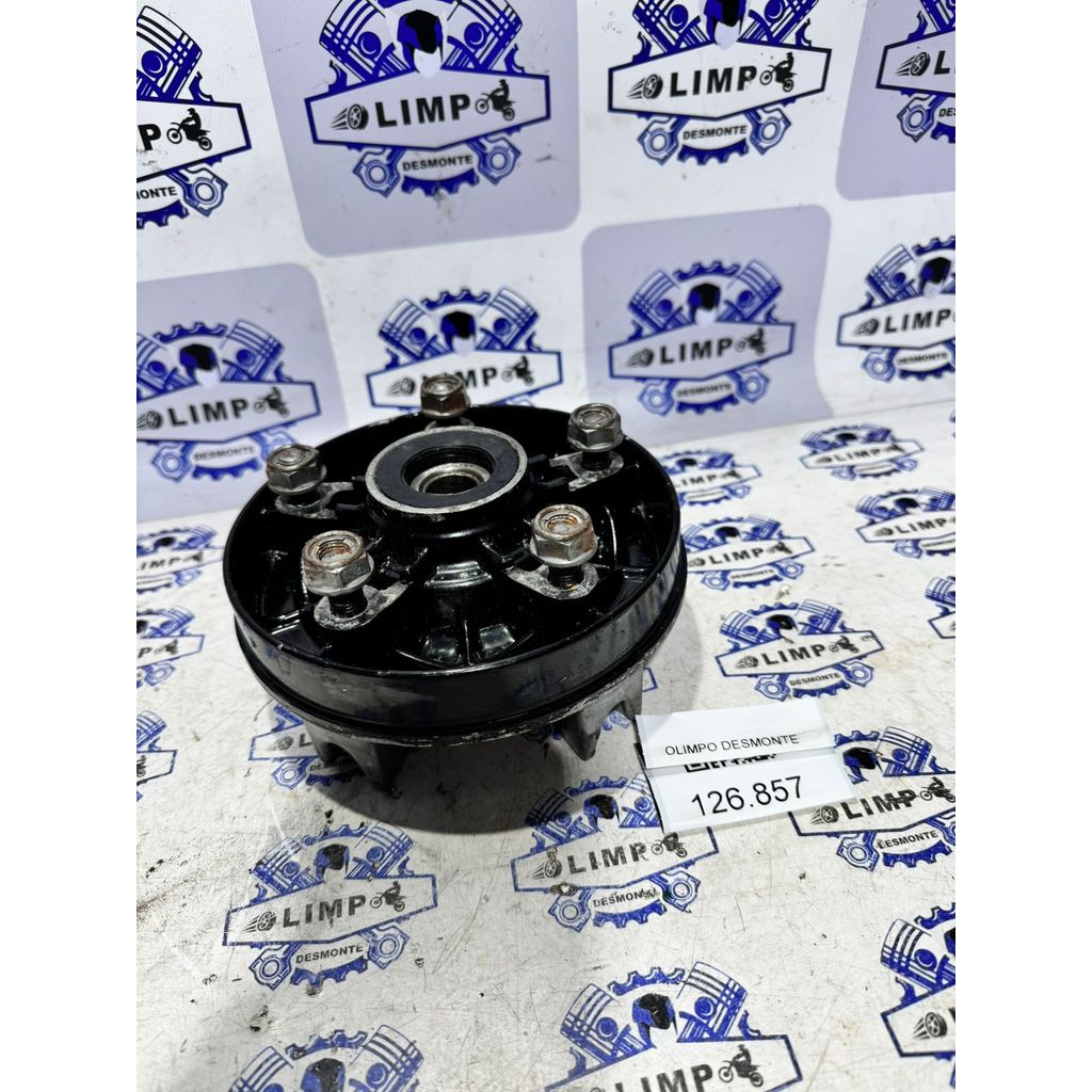 FLANGE SUPORTE DA COROA HONDA CBR 450 SR 1989/1996 PARALELO