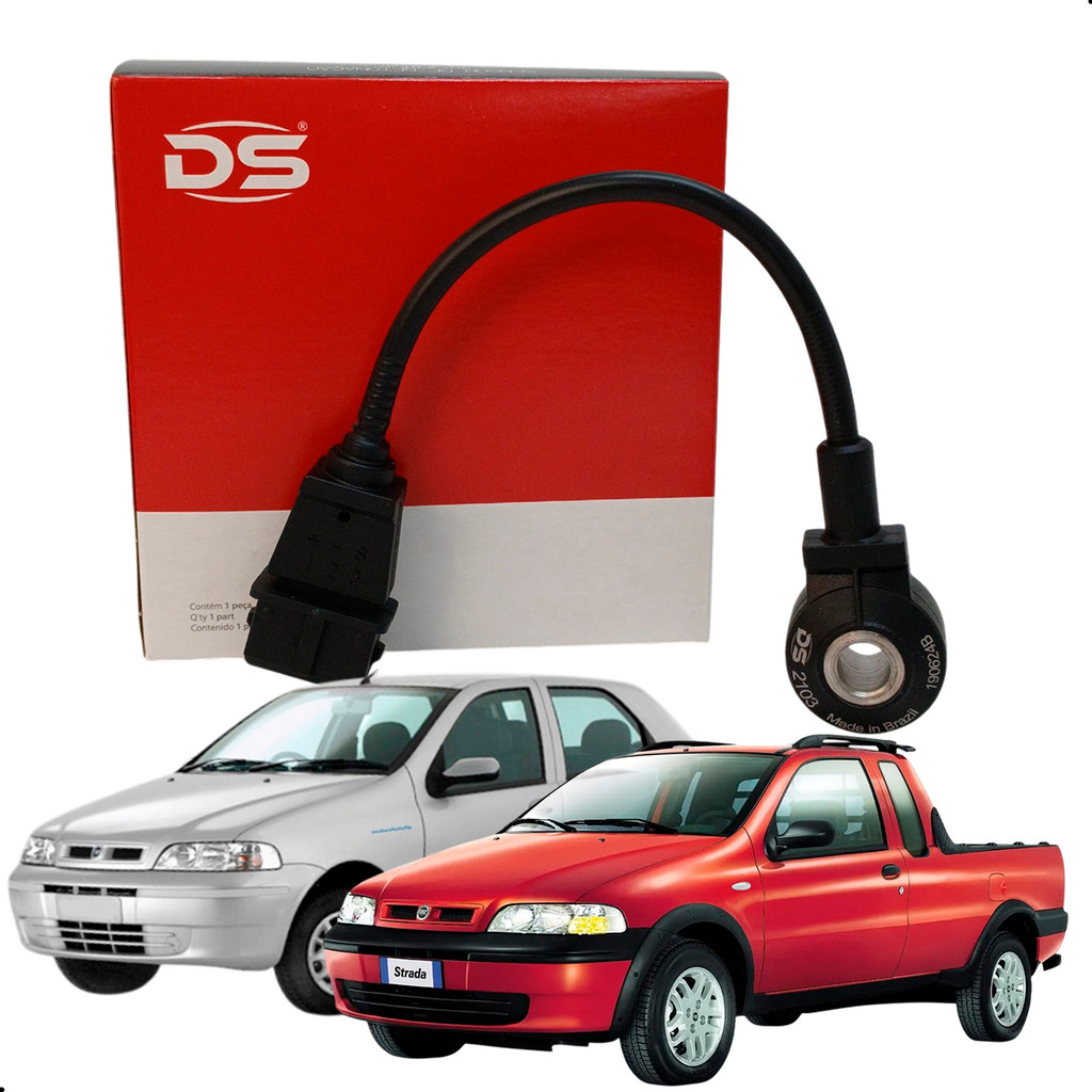 Imagem Sensor Detonação Fiat Palio Siena Strada Fiorino 1996 A 2001 1.0 1.5 1.6