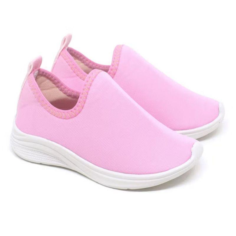 Tênis Infantil Menina Calce Fácil Basic Macio Leve Confortável, ideal para sua pequena.