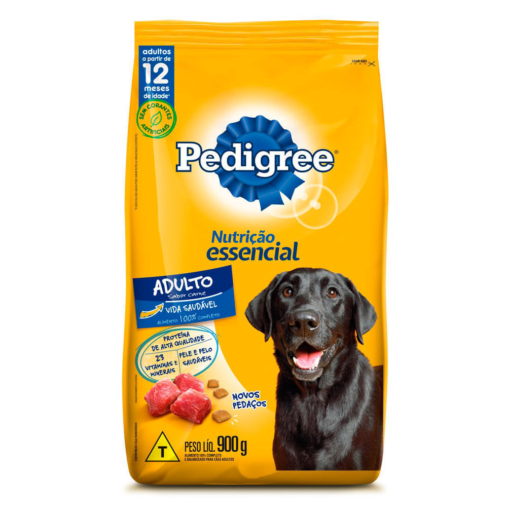 Ração Para Cães Pedigree Nutrição Essencial 900g em Oferta na Shopee