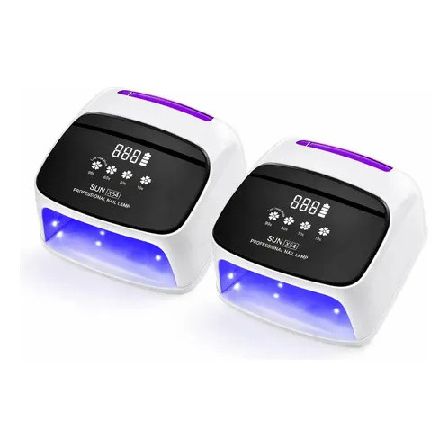 Kit 2 Cabines Sun S4 Recarregável Sem Fio 268w 66 Leds