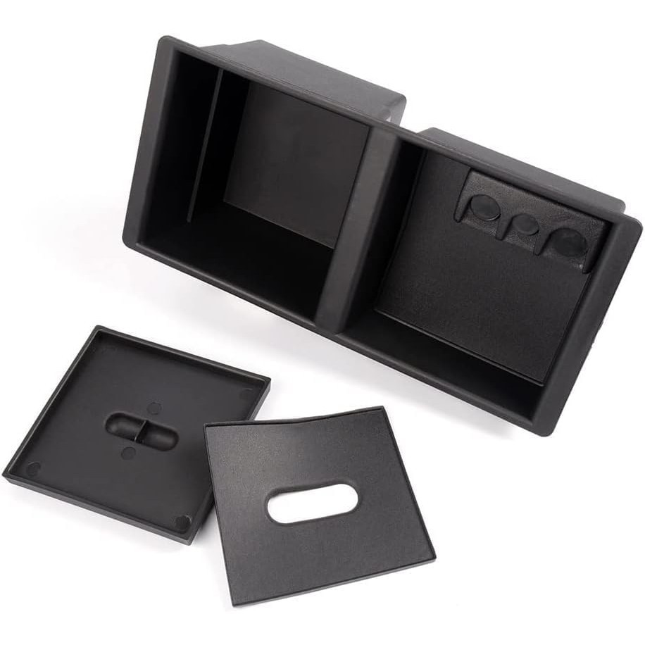 Bandeja De Inserção Do Piso Frontal Organizador Console Central CHEDA Compatível Com GMC 2014-2017 , Chevy Suburban/Taho