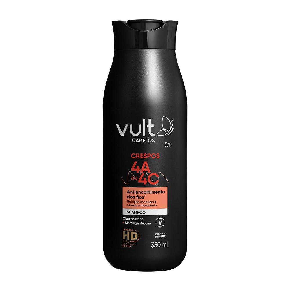 Vult Cabelos Crespos 4A a 4C Shampoo 350ml