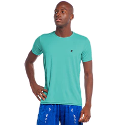 Camiseta Masculina Pw Sports Lisa Polo Wear Verde Médio