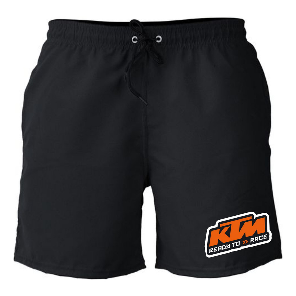 Bermuda Masculina Tectel com Elastano Ktm Motocros Trilha Enduro