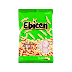 Ebicen Salgadinho de cebola 30g