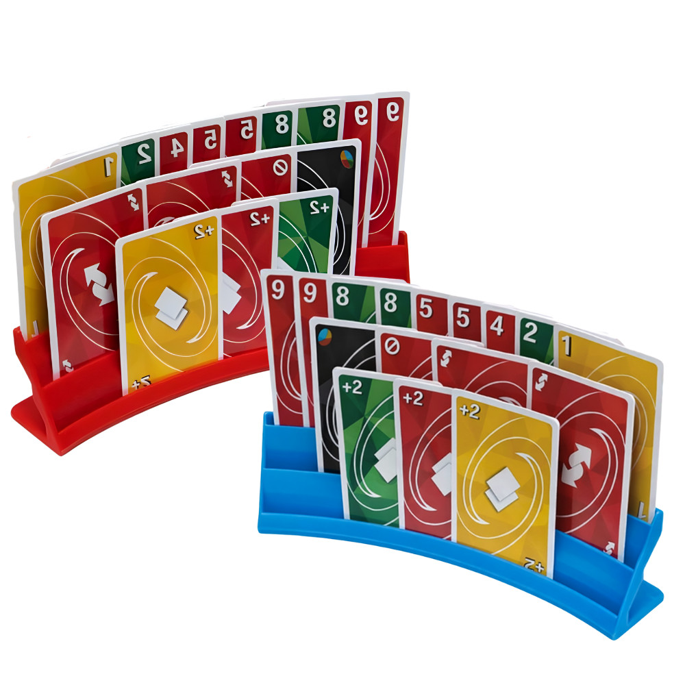 Suporte Cartas Jogos para crianças adultos 3 linhas Uno Baralho Truco RPG CANCAN UNIVERSAL