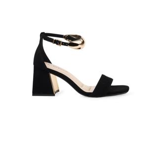 Sandália Bebecê Salto Bloco Tira Frontal e Fechamento  Esfera em Oferta na Shopee