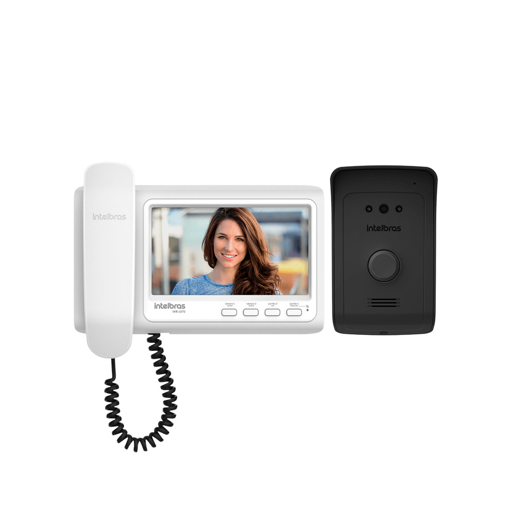 Videoporteiro Módulo Interno e Externo IVR 1070 HS Intelbras em Oferta na Shopee