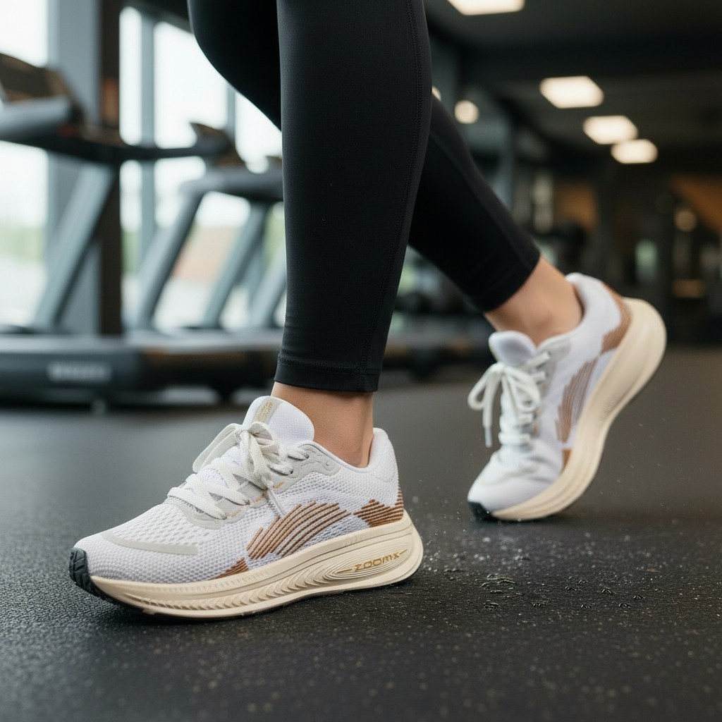 Tênis Feminino Esportivo Academia e Caminhada Leve com Amortecimento