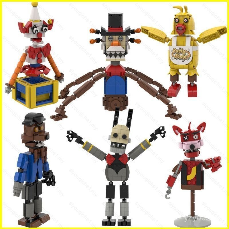 Blocos de Montar SY2 Five Nights at Freddy's, Brinquedos de Figura de Ação, Presente Surpresa de Aniversário