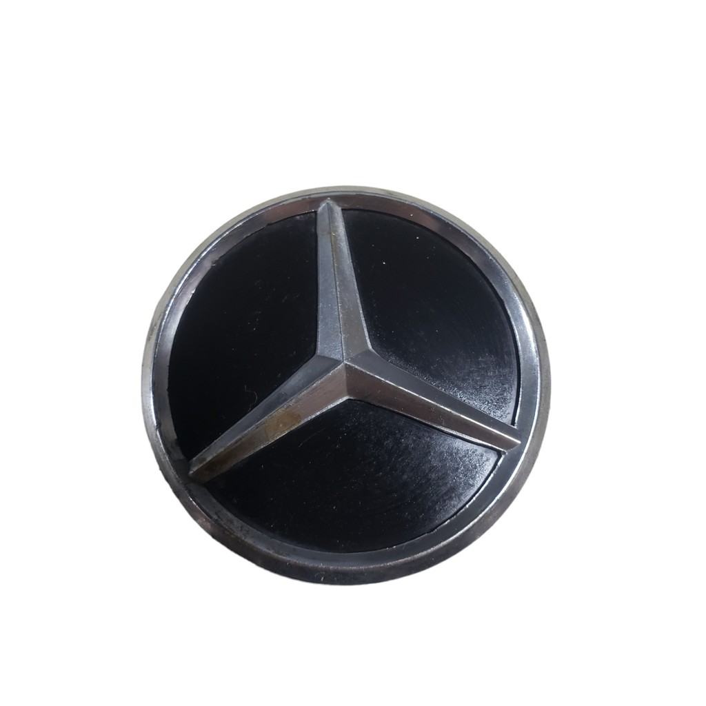 Calota Central Roda Mercedes Benz Gla 250 Preto E Prata