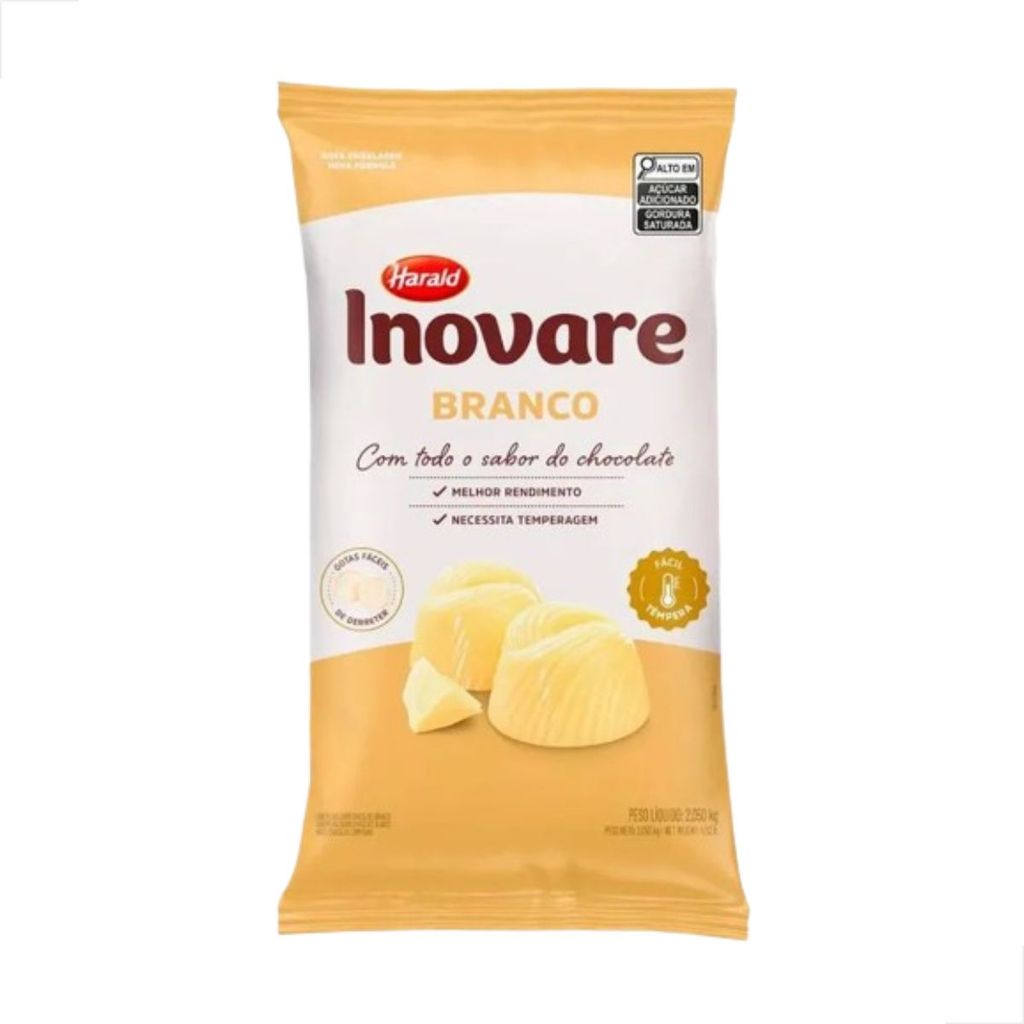 Chocolate Harald Inovare Branco - Comprar com Melhor Preço em Lanches
