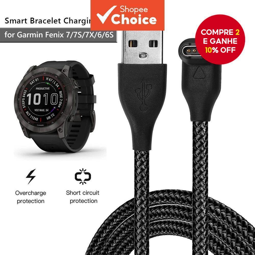 Para Garmin Fenix Vivoactive 3 Forerunner Instinto 2 Novo Relógio Cabo De Carregamento Usb Dados Carregador Fio