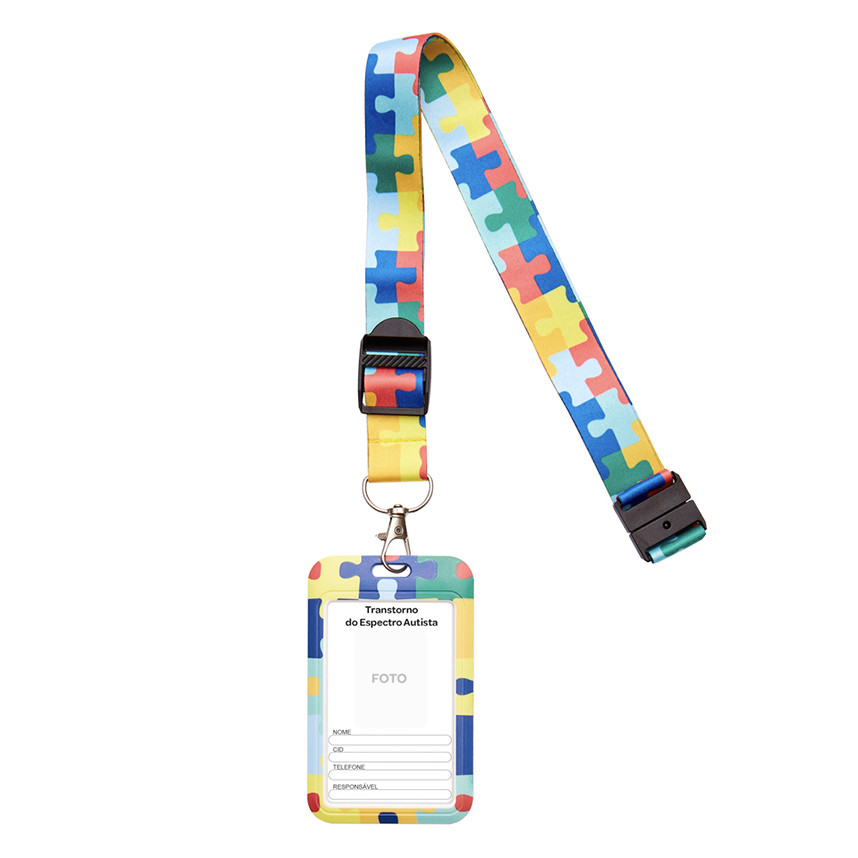 Crachá De Identificação Buba De Espectro Autista em Oferta na Shopee