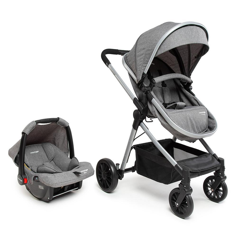Carrinho de Bebê Travel System Prestige Alça Reversível Voyage