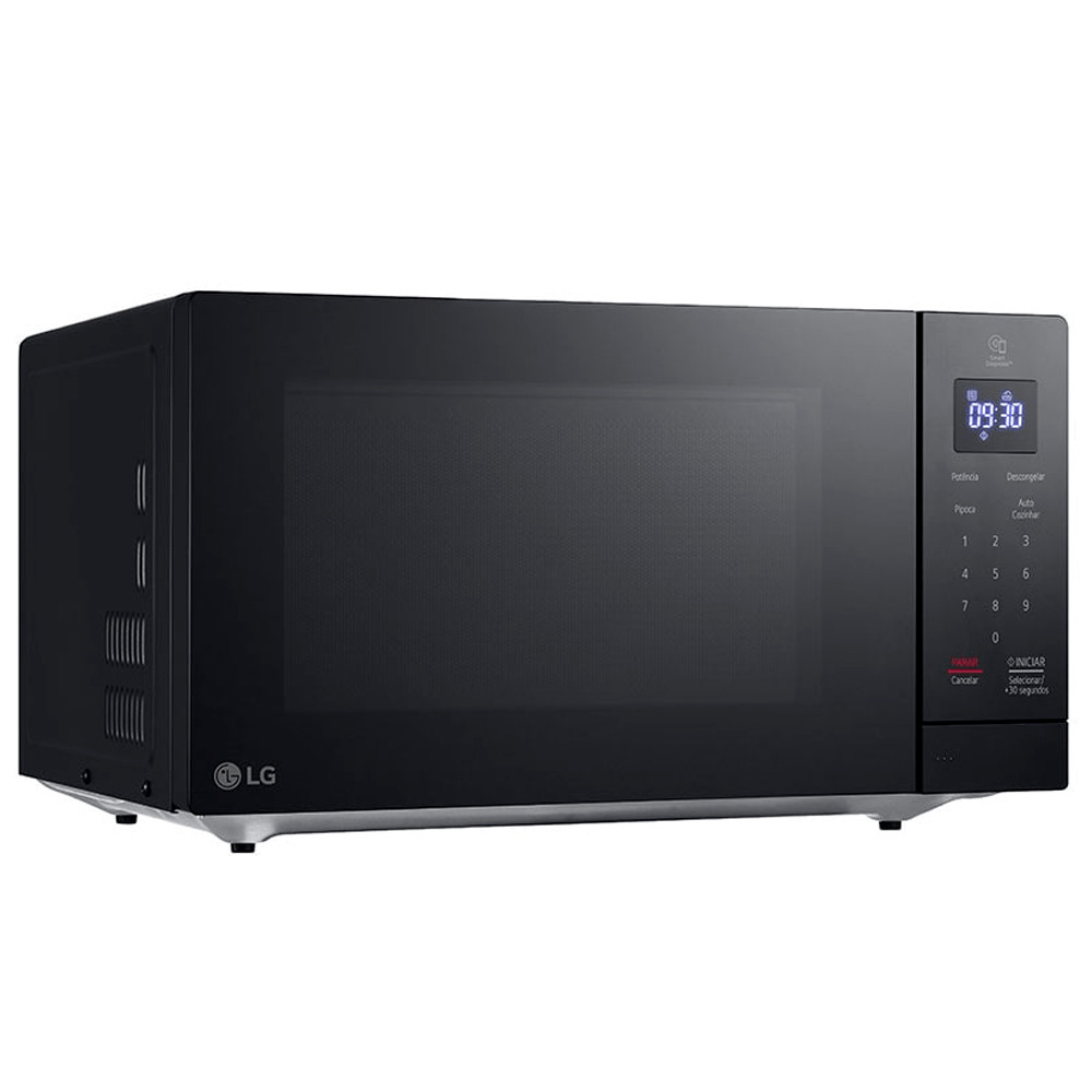 Micro-Ondas LG 30L NeoChef Preto MS-3033DS 127V Revestimento Limpa Fácil 800W