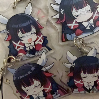 4 Pçs/Lote Jogo Columbina Hiposelenia Pingente Telefone Cordão Bonito Dos Desenhos Animados Kuutar Lua Donzela Damselett em Oferta na Shopee