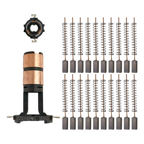 Kit Anel Coletor Valeo Com 20 Escovas Para Regulador em Oferta na Shopee