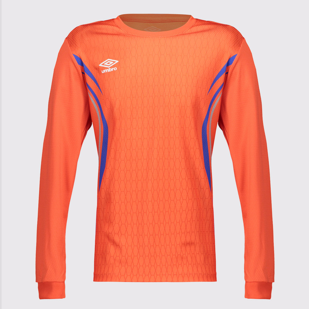Camisa Umbro Goleiro Portiere Manga Longa Juvenil Laranja
