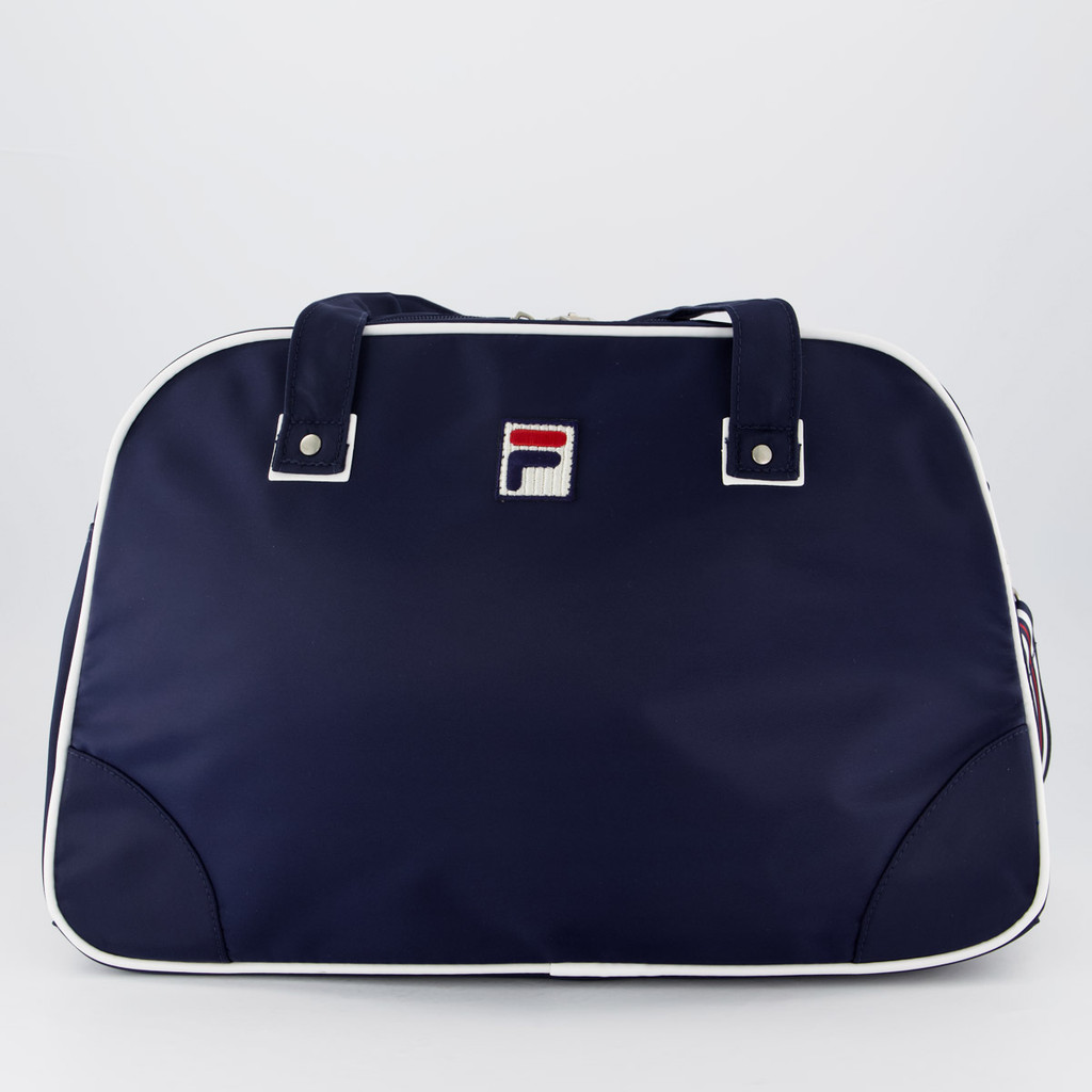 Bolsa Fila Vintage Marinho e Vermelho em Oferta na Shopee