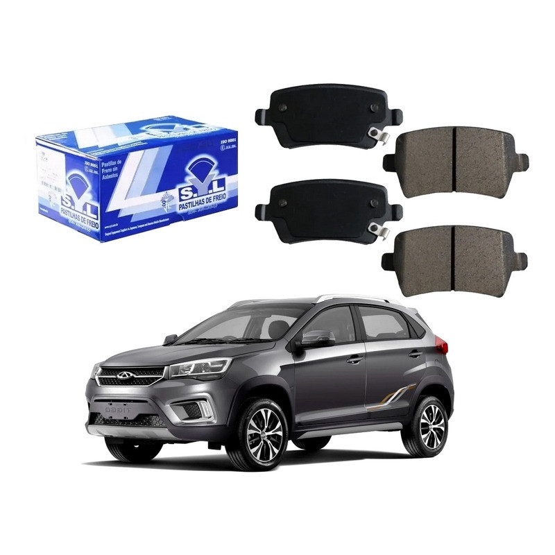 Pastilha Freio Traseira Tiggo 5x 1.5 2019 A 2020