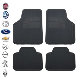Tapete Automotivo Grosso Resistente Universal Carro Borracha Premium Encaixe Perfeito 4pçs em Oferta na Shopee