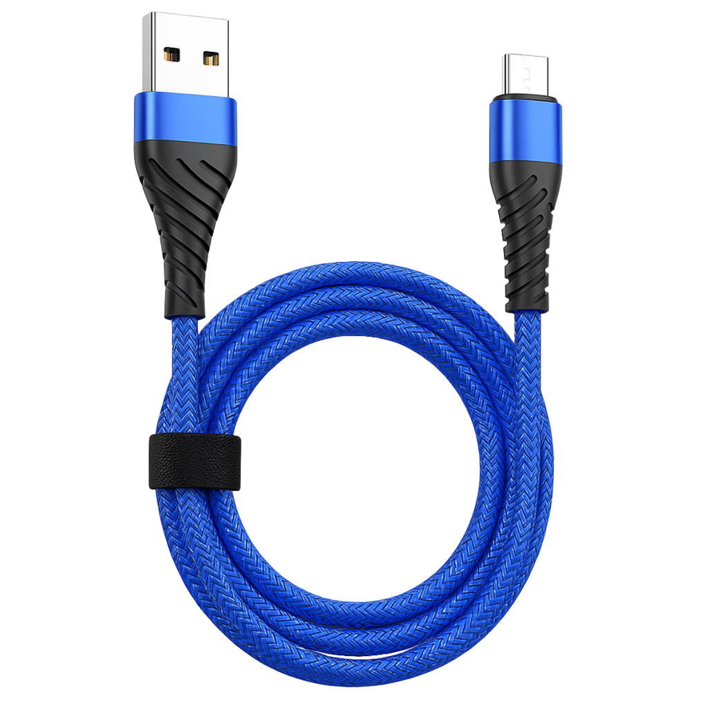 Cabo Carregador USB Micro-USB V8 3.4A Reforçado Nylon Inova