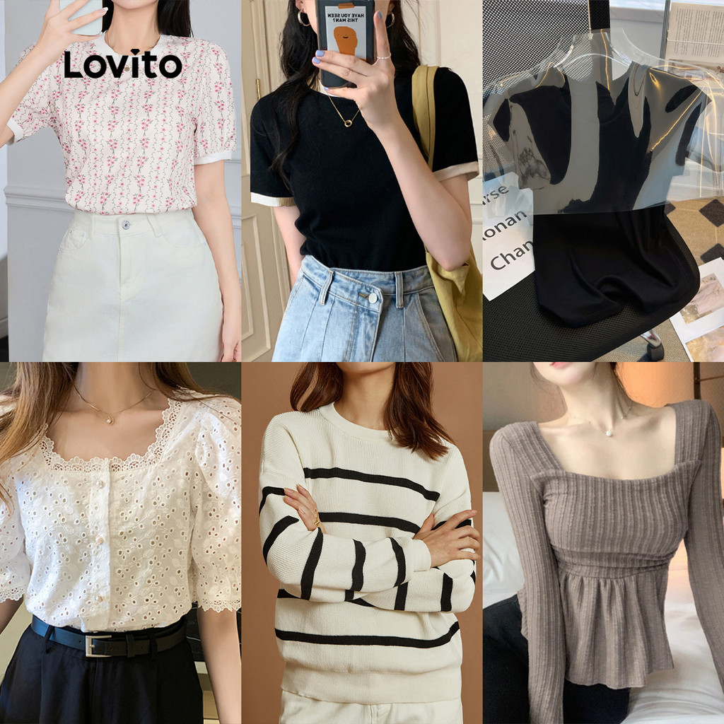 Lovito Tops De Vendas Especiais (Tamanho M)