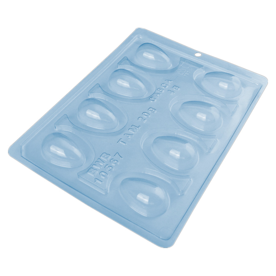 5 Forma Silicone Acetato para Mini Ovo Páscoa 20g 10567 BWB