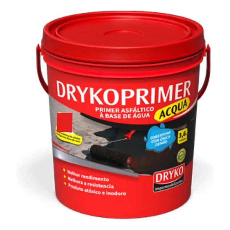 Primer Acqua Gl 3,6 L PRIKOLGAL Dryko em Oferta na Shopee