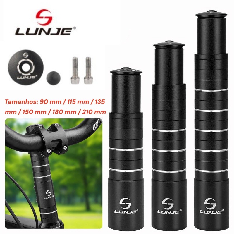 Extensor Prolongador Alongador Mesa Guidão Ahead Set Bike