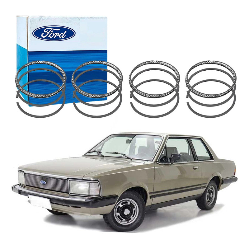 Jogo Anel Do Motor 050 Del Rey 1.6 Cht 1981 A 1989 em Oferta na Shopee