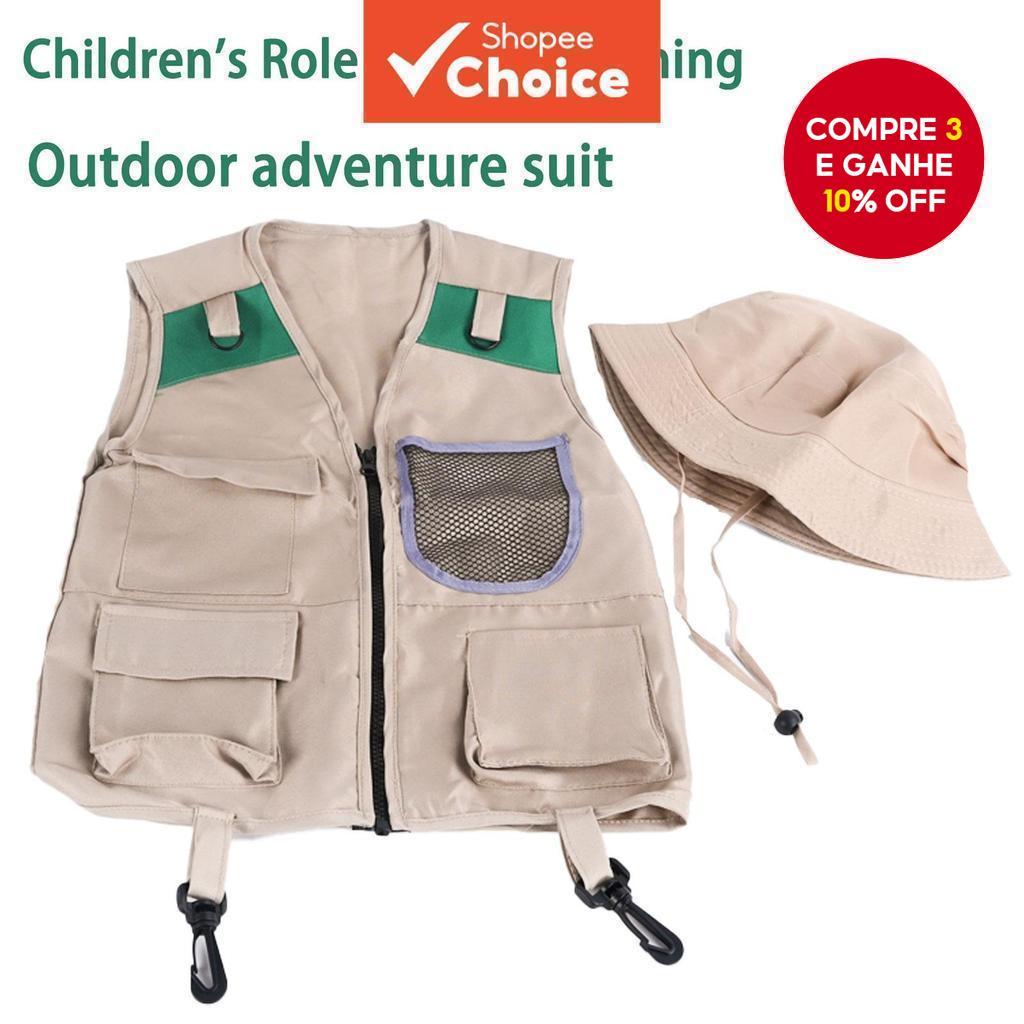 Conjunto De Dramatização De Aventura-Kit De Exploração Ao Ar Livre Para Crianças , Equipamento De Simulação (Presente Di em Oferta na Shopee