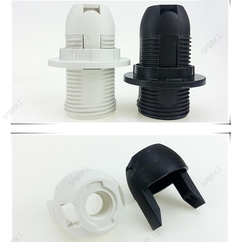 1pc Suporte Da Lâmpada Base Soquete E14 Abajur Colar Divisor Parafuso Conversor Para Casa Iluminação LED BRK1