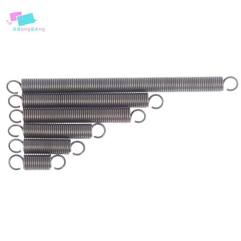 Abongbanghn 1Pc Molas De Tensão De Extensão Gancho De Aço Mola De Expansão Fio Diâmetro 1.0mm Agradável