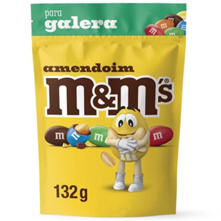 Chocolate M&M’s Amendoim 132g em Oferta na Shopee