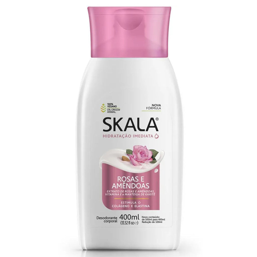 Hidratante Skala Rosas e Amêndoas 400Ml em Oferta na Shopee