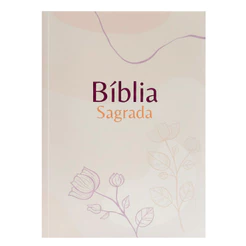Bíblia Sagrada Flores | NVA | Capa Brochura