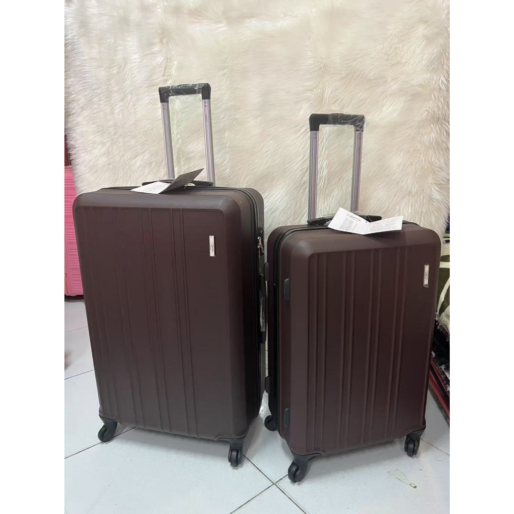 Mala de Viagem Kit 2 Peças ABS Malas 40kg E 10kg roda 360 Removível Com Senha Promoção Menor Preço