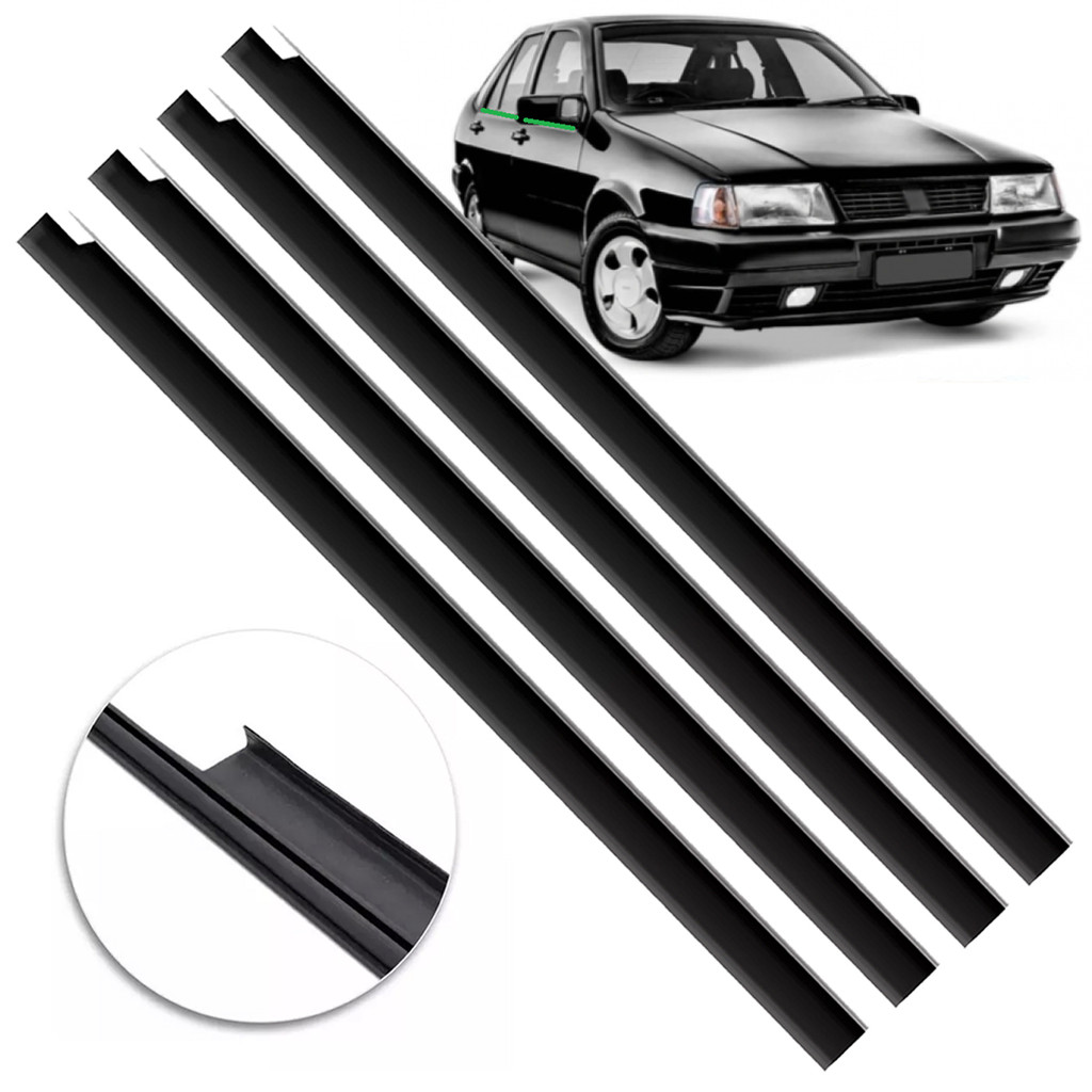 Kit 4 Borracha Pestana Externa Tempra 1992 1993 1994 1995 1996 1997 1998 1999 em Oferta na Shopee