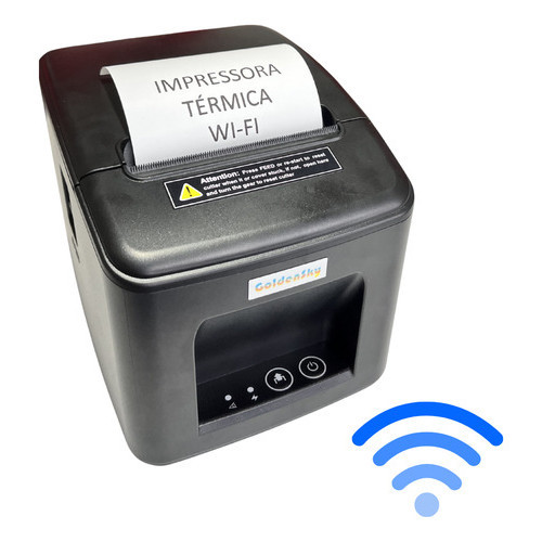 Impressora Térmica 80mm Wifi Usb Com Guilhotina Compacta Biv Preta Wifi 127/220v em Oferta na Shopee