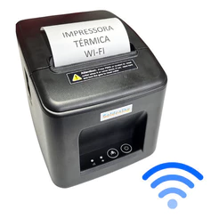 Impressora Térmica 80mm Wifi Usb Com Guilhotina Compacta Biv Preta Wifi 127/220v