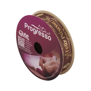 5 ROLO DE 10 METROS DE FITA CETIM 15 MM PÁSCOA 519 FITAS PROGRESSO em Oferta na Shopee